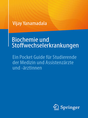 cover image of Biochemie und Stoffwechselerkrankungen